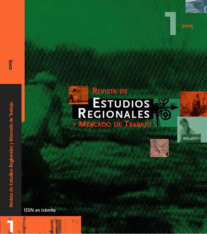 Revista de Estudios Regionales Nro.1