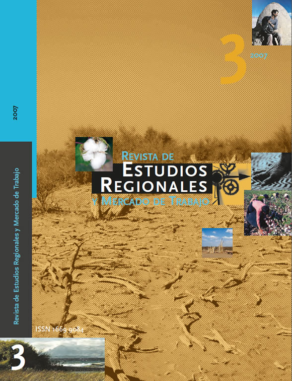 Revista de Estudios Regionales Nro.3