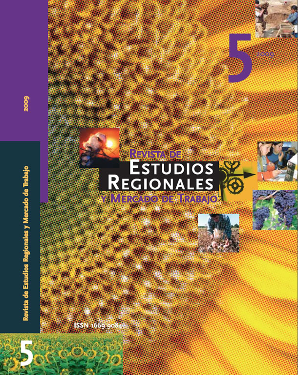 Revista de Estudios Regionales Nro.5