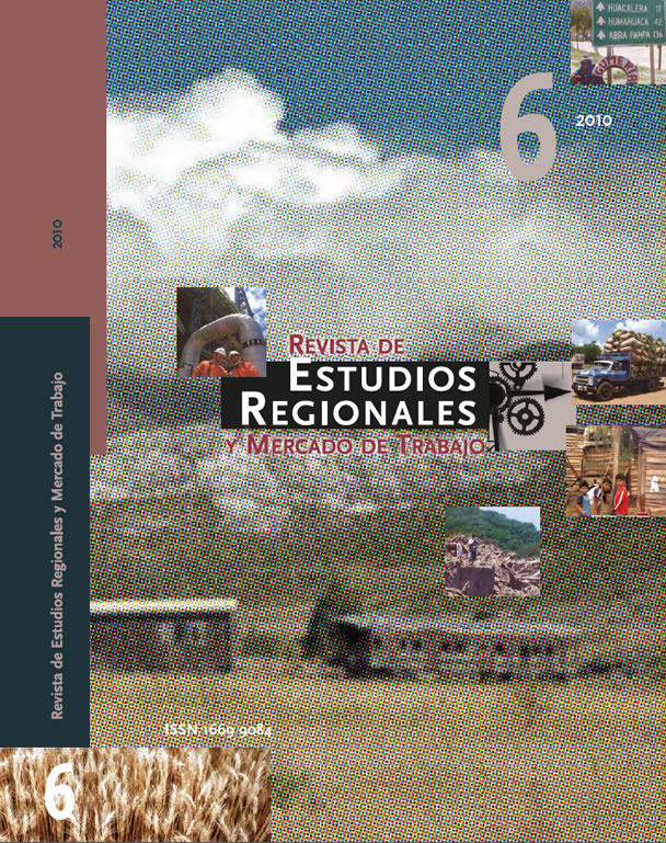 Revista de Estudios Regionales Nro.6