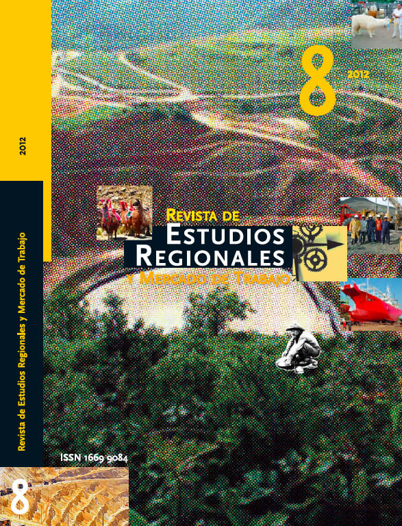 Revista de Estudios Regionales Nro.8
