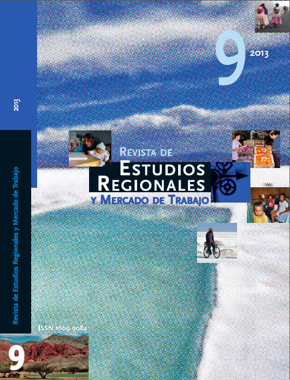 Revista de Estudios Regionales Nro.9